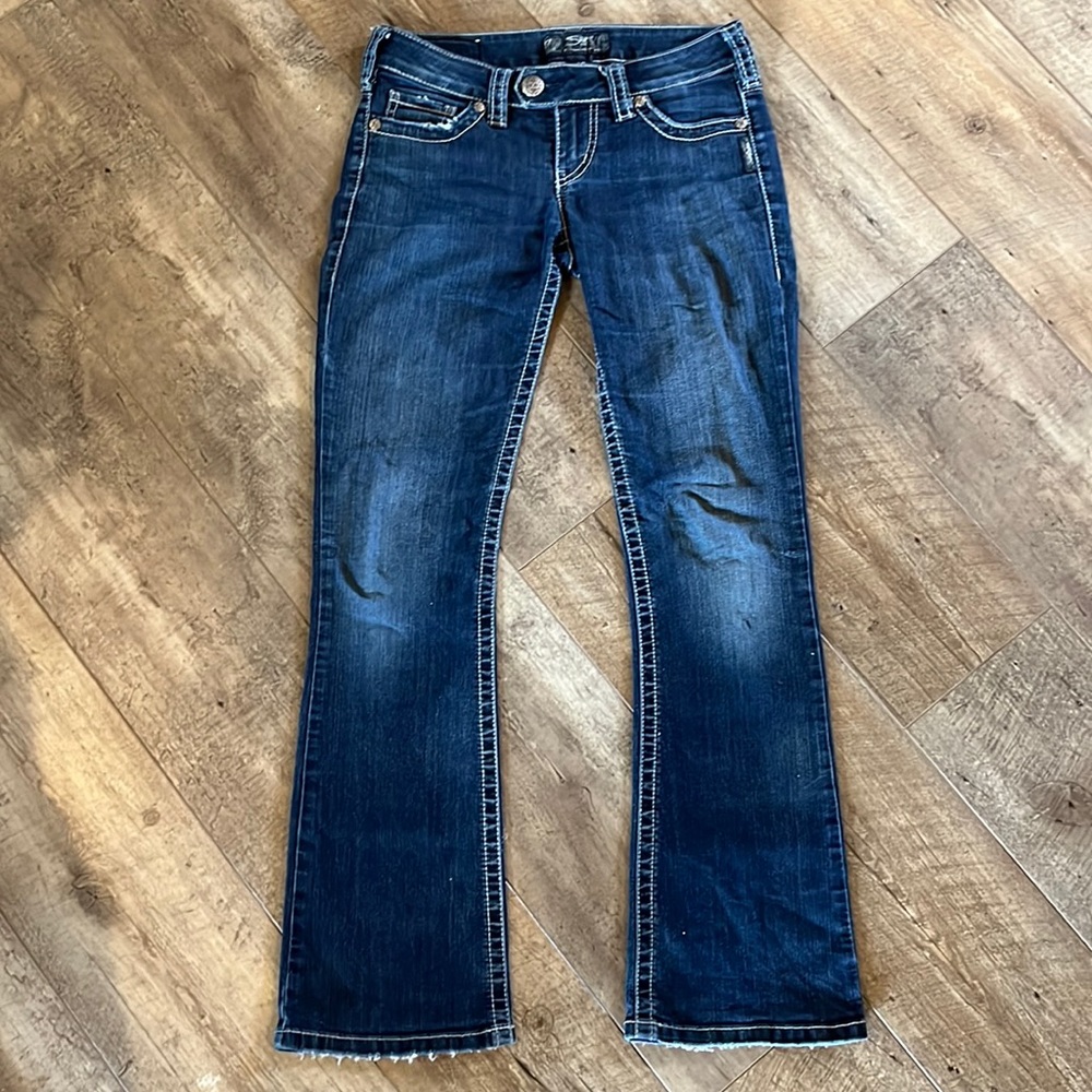 Womens silver jeans, Tuesday W26/ L31